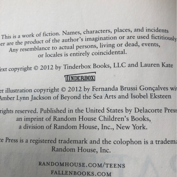 Rapture by Lauren Kate - Autographed Copy - first edition hardcover copy - - Picture 6 of 9